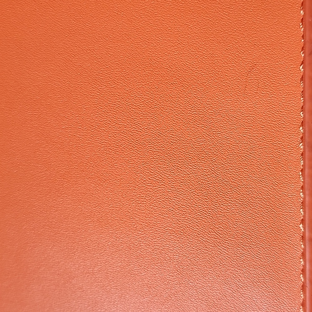 Orange Purse With Double Straps - Picture 4 of 4